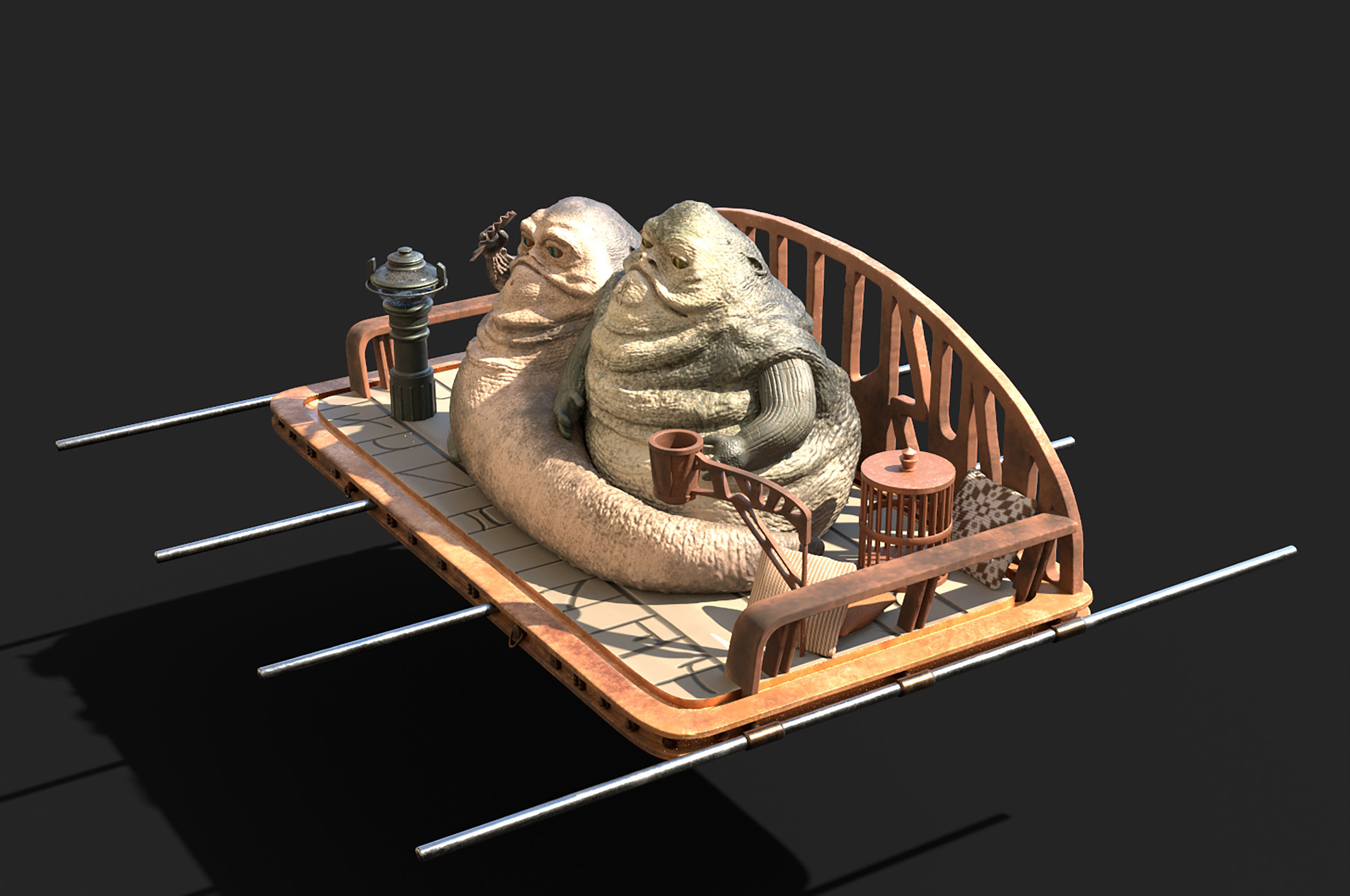 The Hutt Twins 3D print model_8