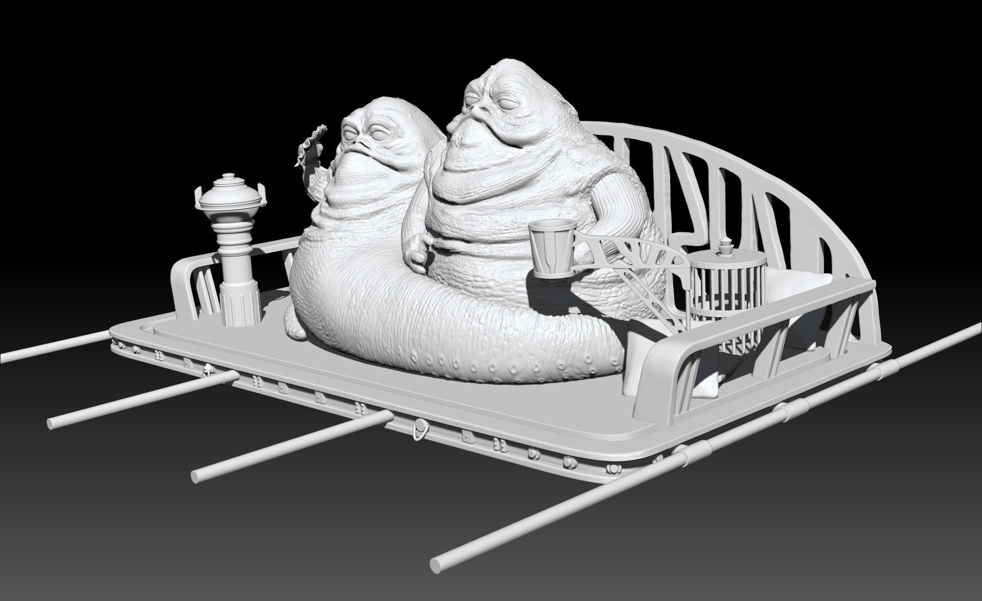 The Hutt Twins 3D print model_12