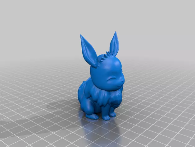 pokemon fox 3D print model_0