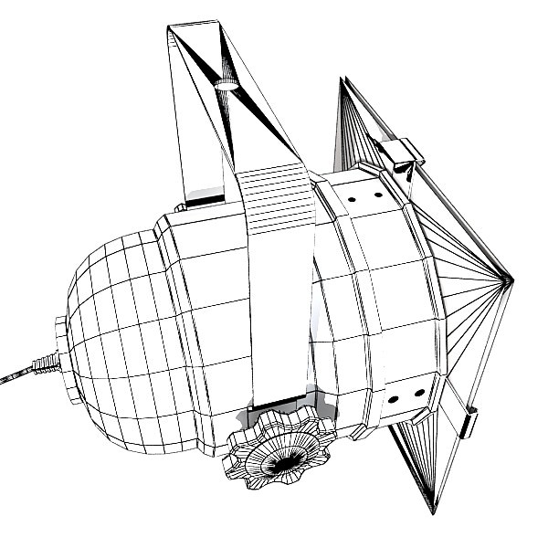 Spotlight Stage Light 04 3D model_10