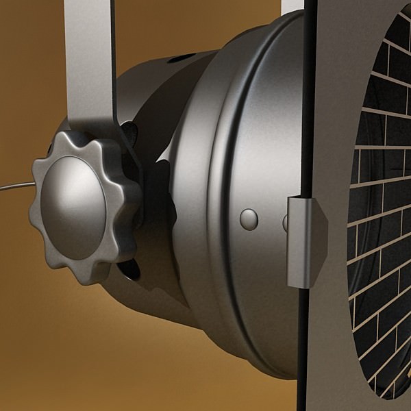 Spotlight Stage Light 04 3D model_7