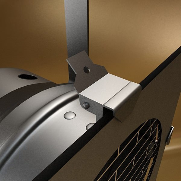 Spotlight Stage Light 04 3D model_6