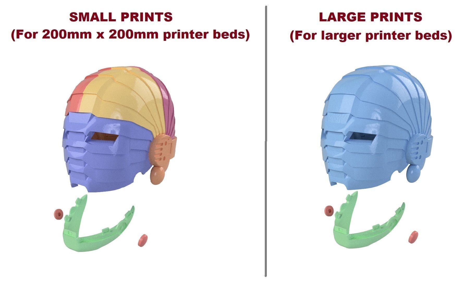 Major West Helmet Lost in Space 1998 3D print model_5
