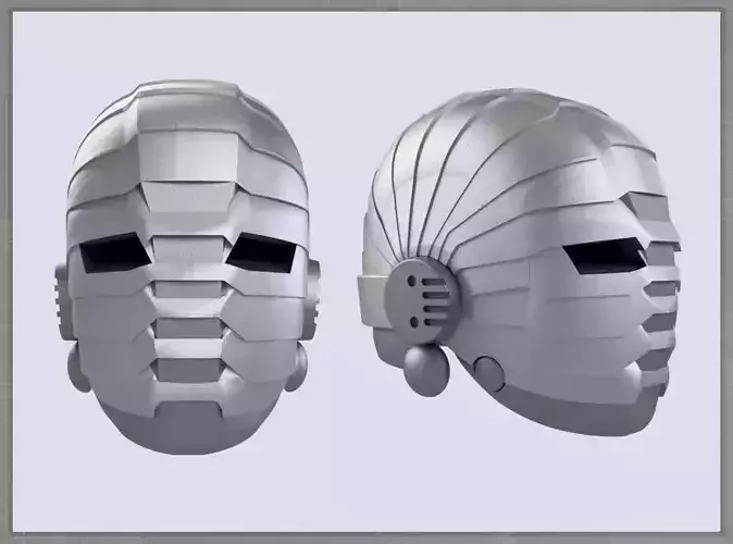 Major West Helmet Lost in Space 1998 3D print model