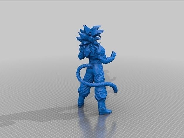 super goku exclusive unique model 3D print model