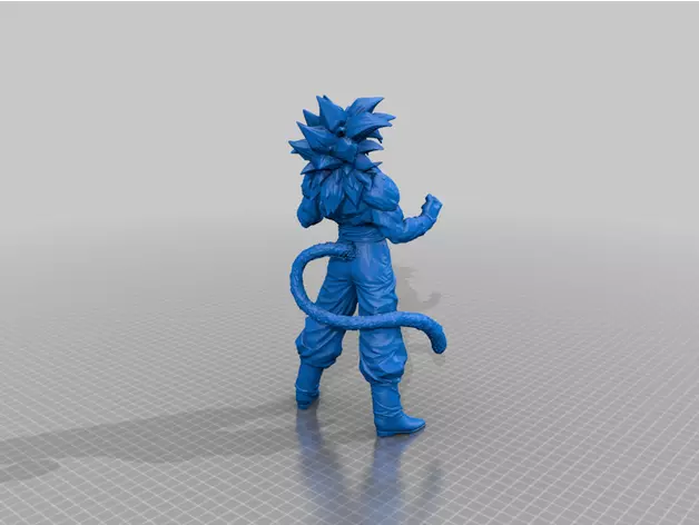 super goku exclusive unique model 3D print model
