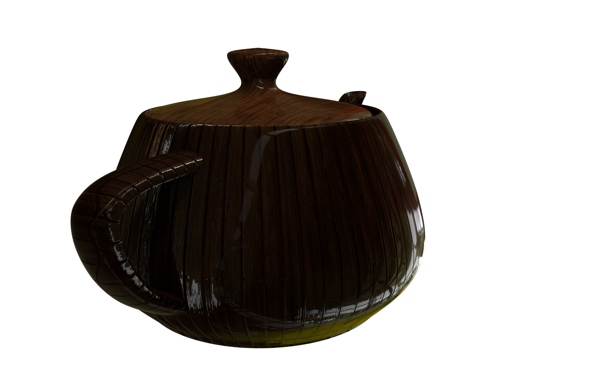 TEAPOT - TETERA MATERIAL 3D model_2