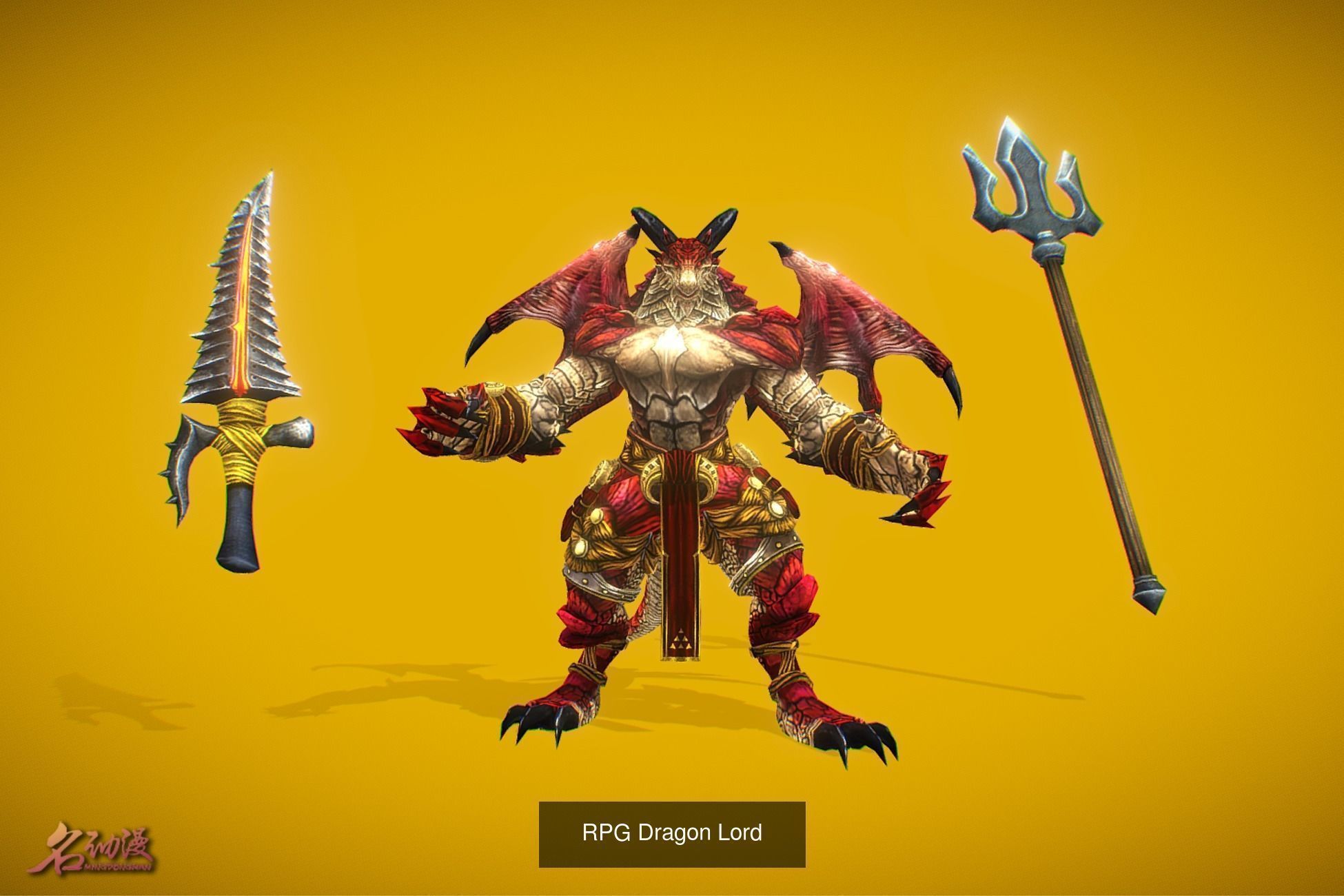 RPG Monsters Bundle 3D Model Collection_7