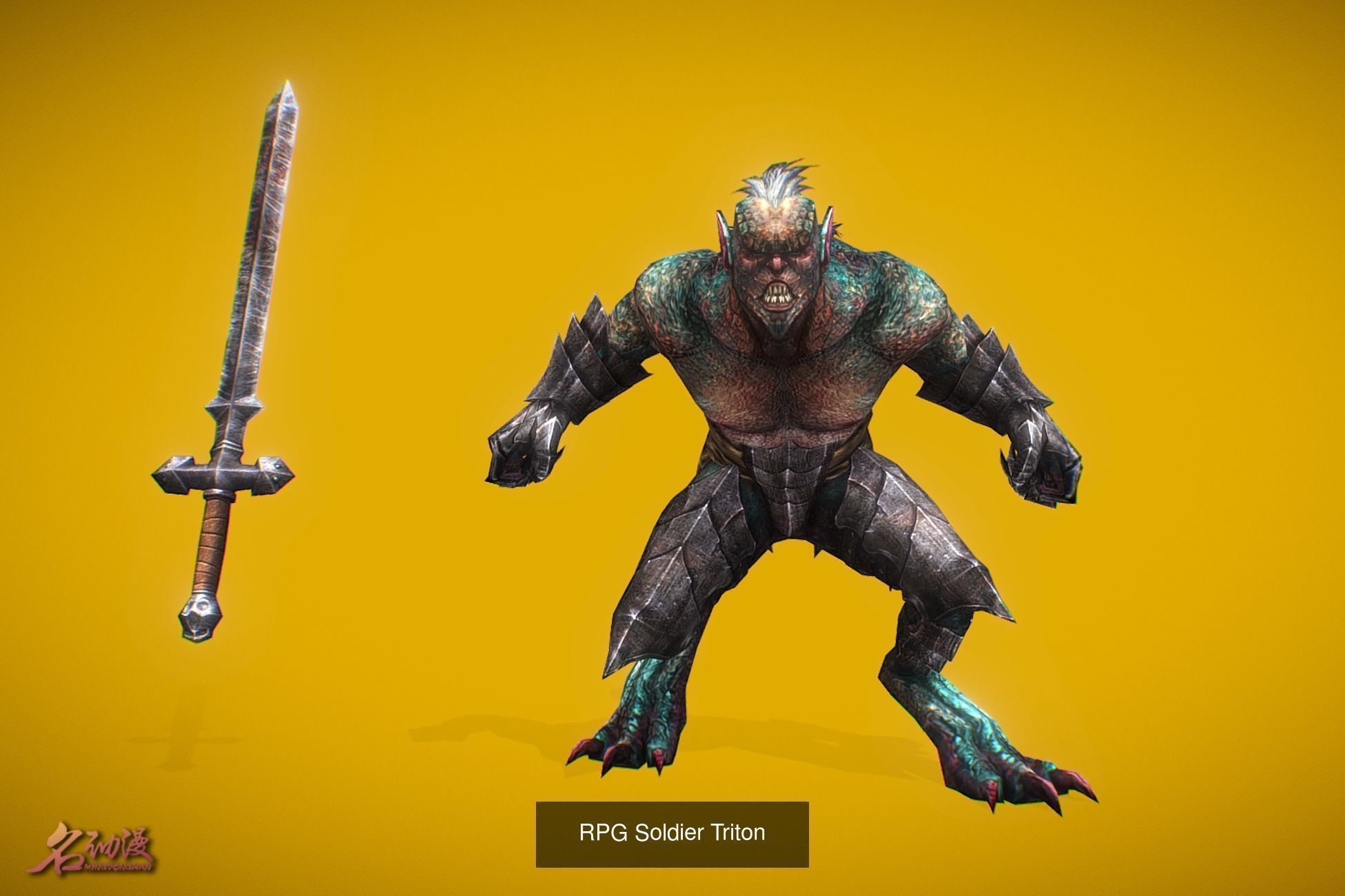 RPG Monsters Bundle 3D Model Collection_10