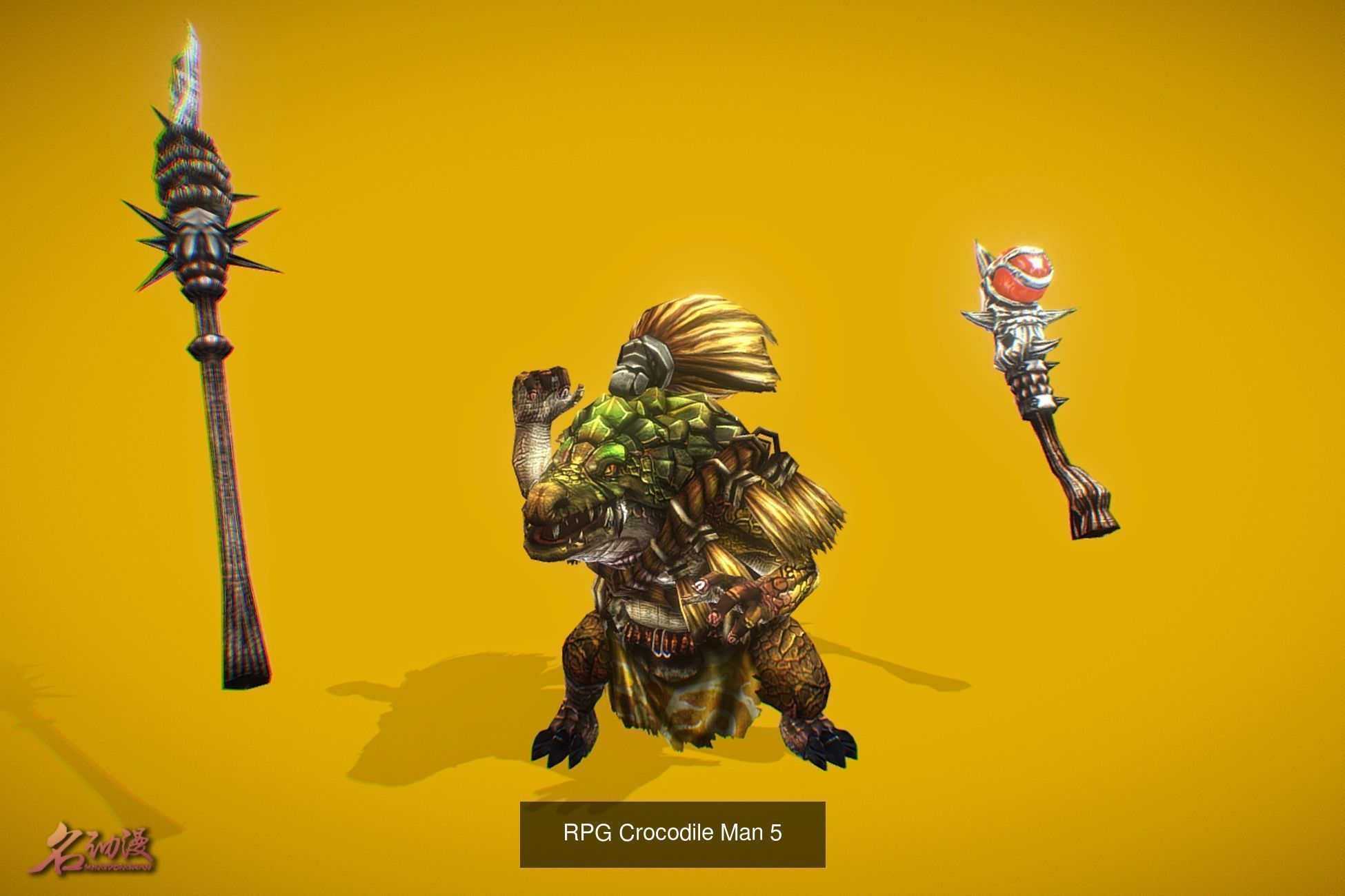 RPG Monsters Bundle 3D Model Collection_3
