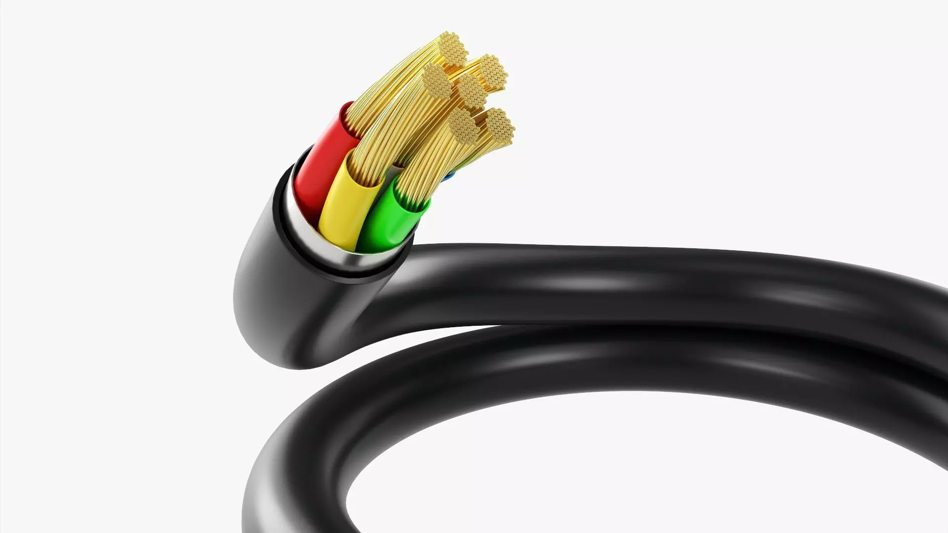 Cable cut 01 3D model_0