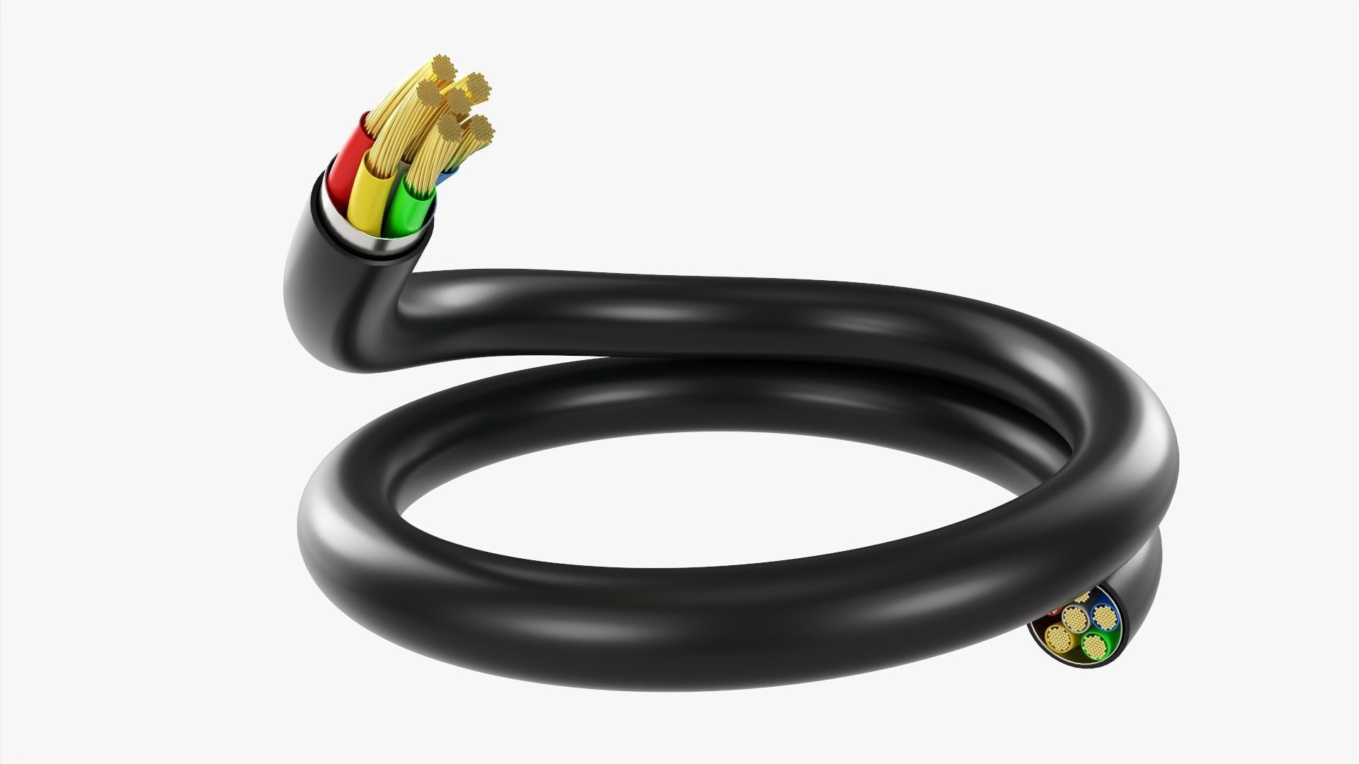 Cable cut 01 3D model_1