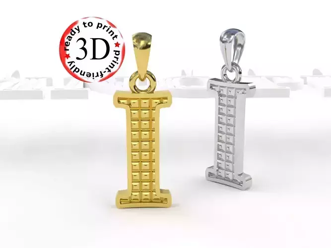  letter pendant
