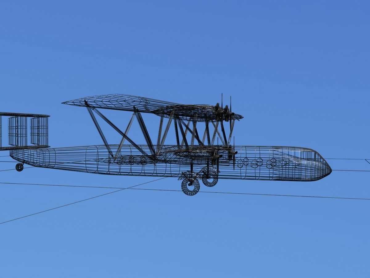 Handley Page HP42 Hannibal V02 3D model_14