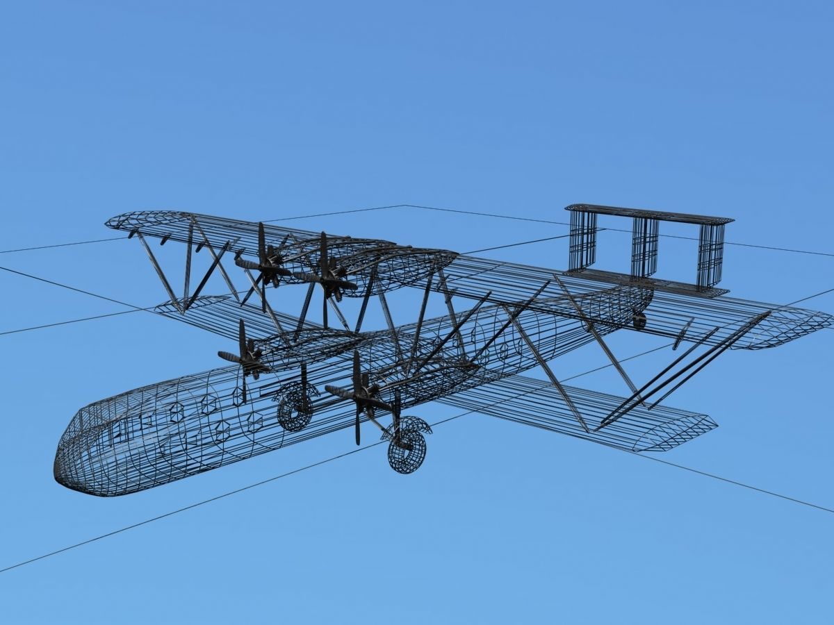 Handley Page HP42 Hannibal V02 3D model_21