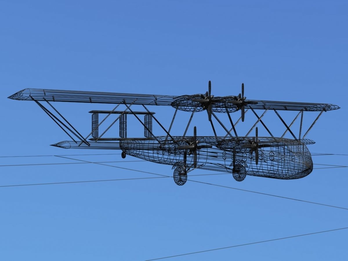 Handley Page HP42 Hannibal V02 3D model_13