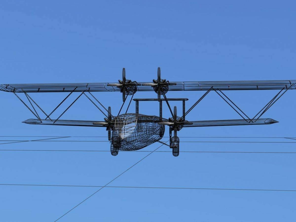 Handley Page HP42 Hannibal V02 3D model_12