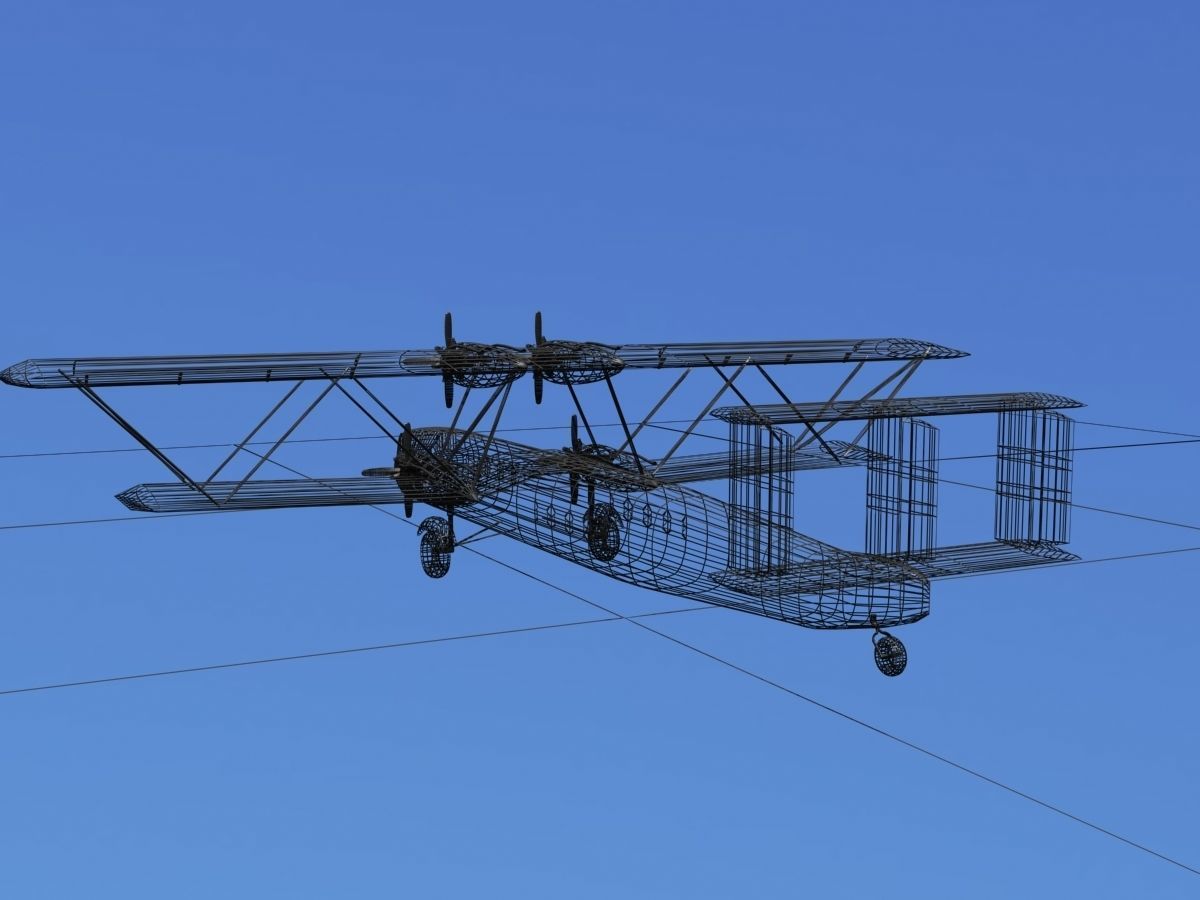 Handley Page HP42 Hannibal V02 3D model_18