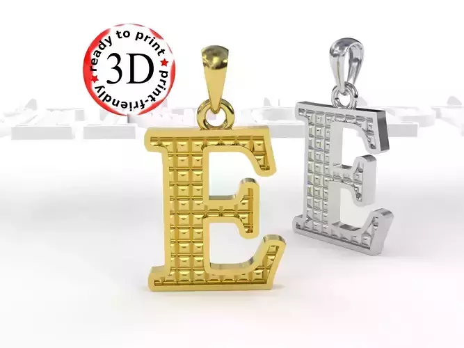  letter pendant