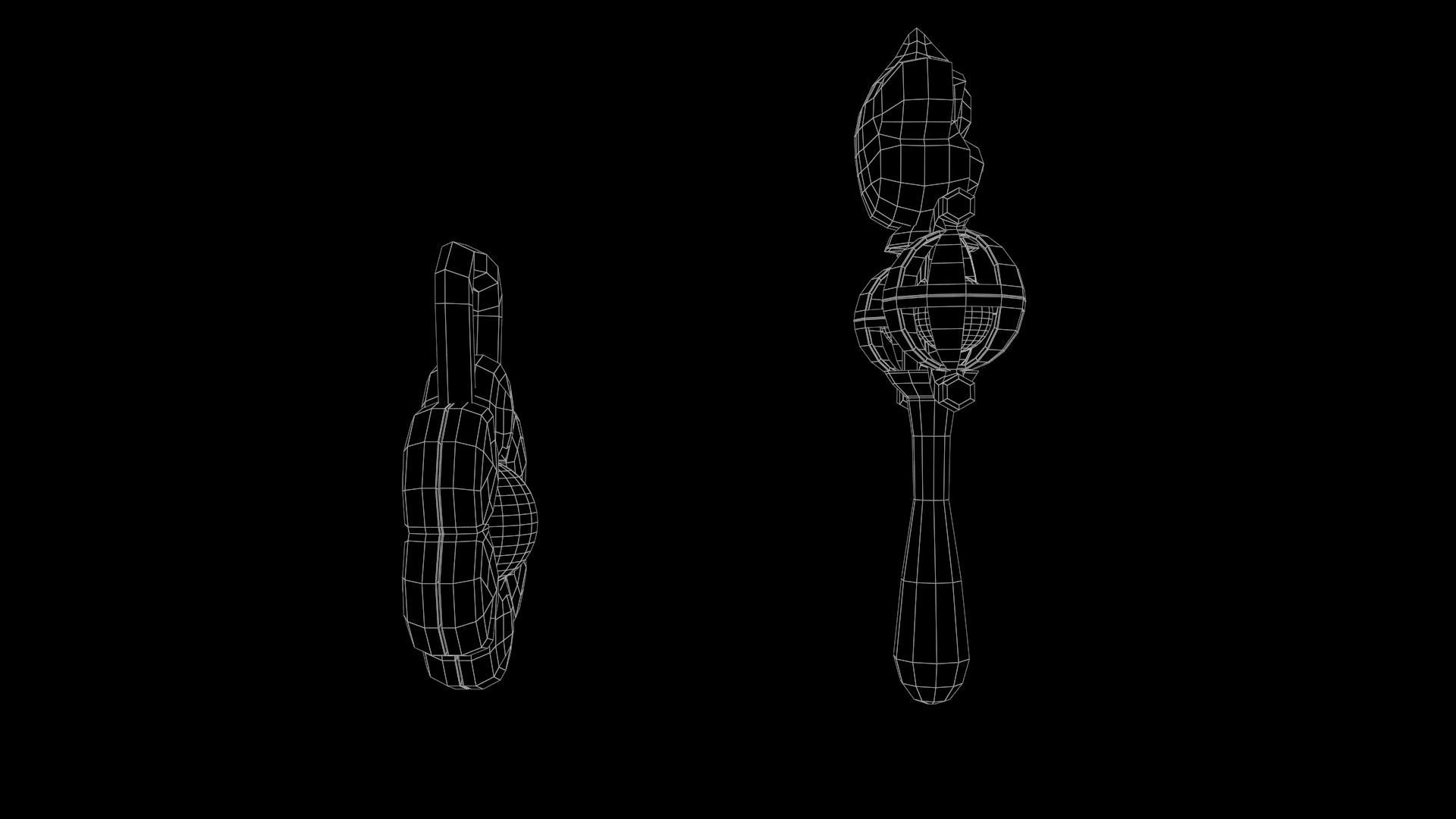 Toy for baby Low-poly 3D model_5