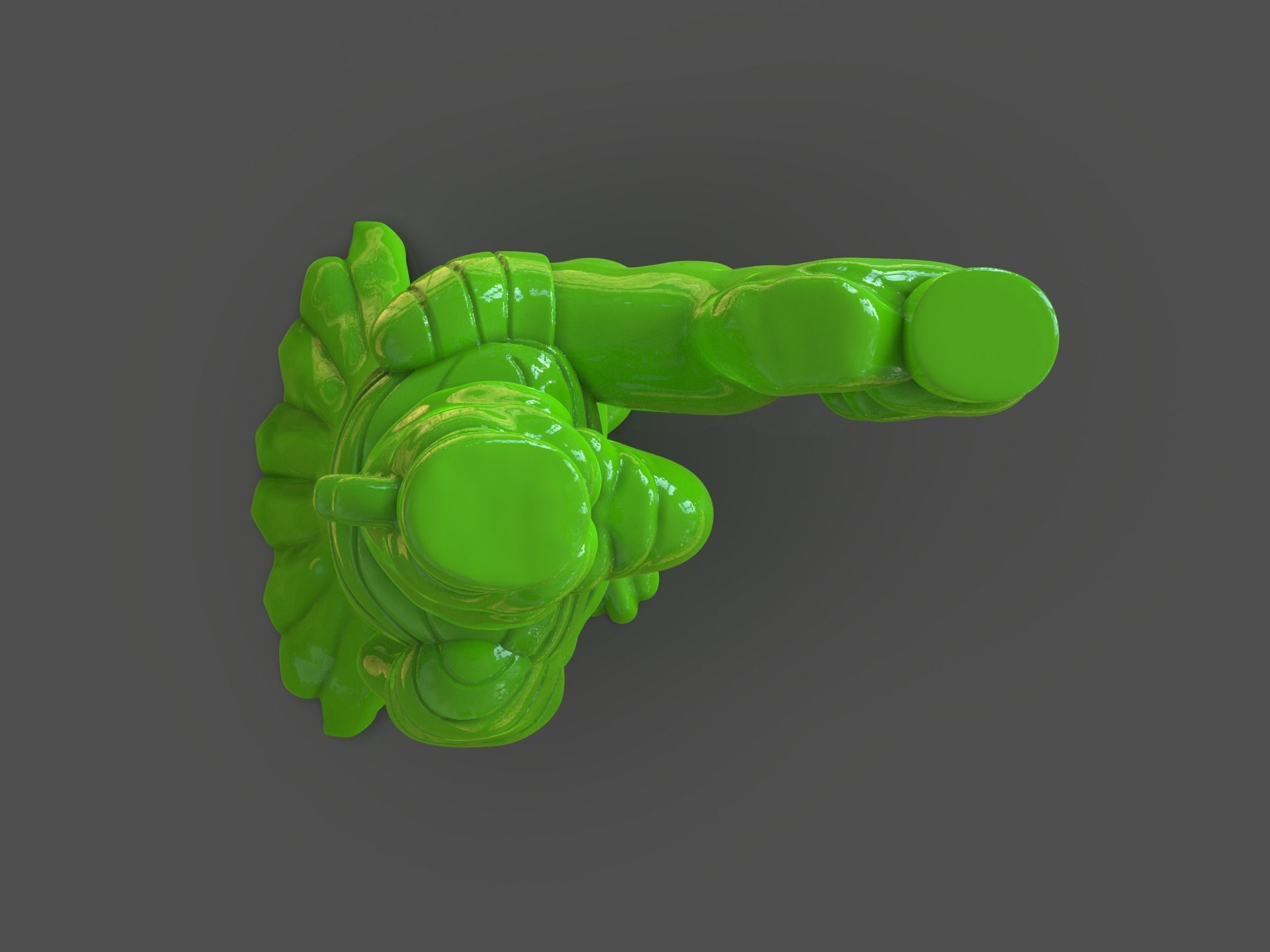 TMNT Parrot 3D print model_7