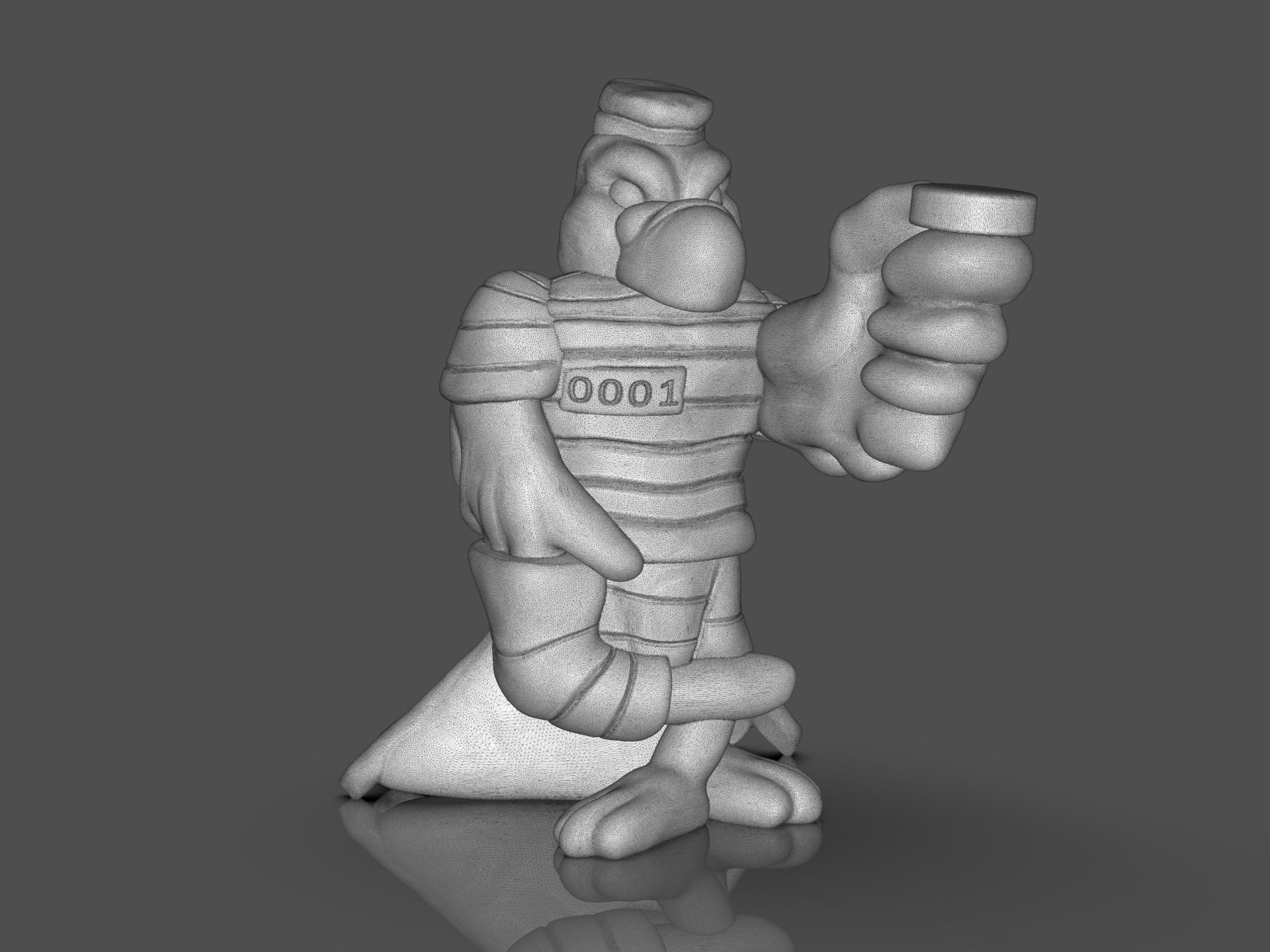 TMNT Parrot 3D print model_16