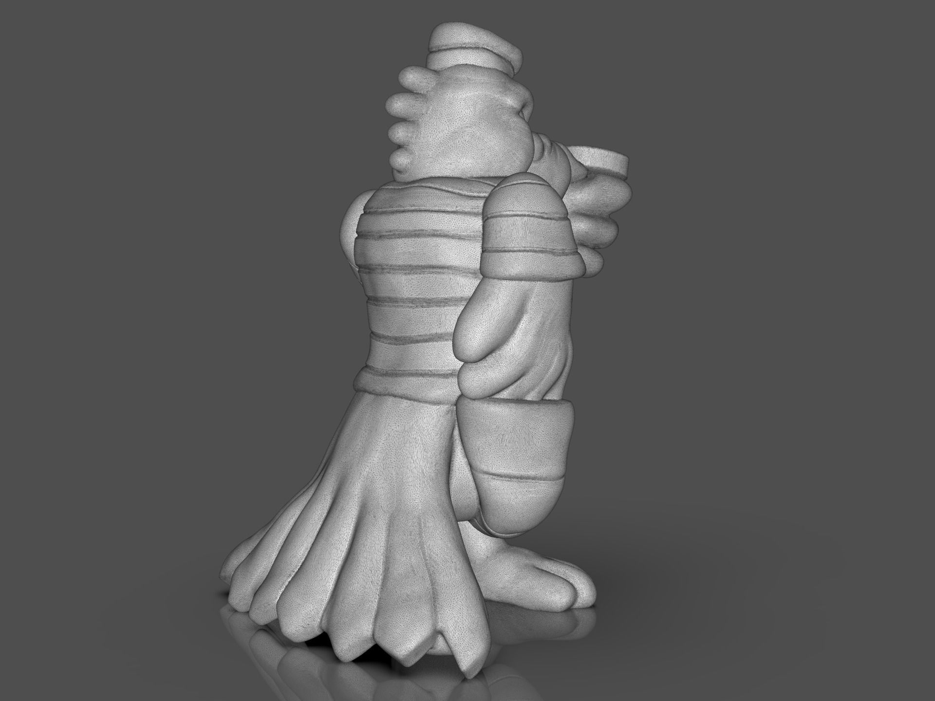 TMNT Parrot 3D print model_12