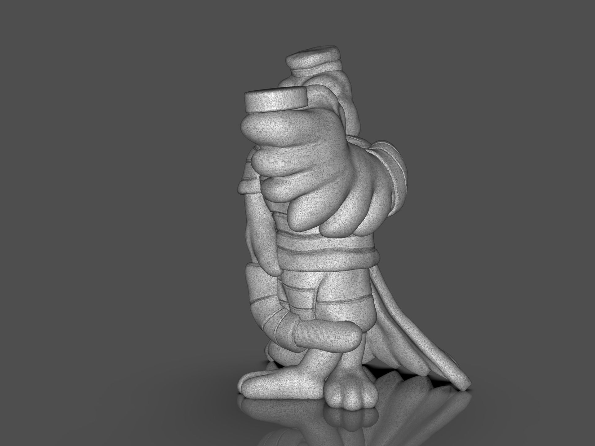 TMNT Parrot 3D print model_10