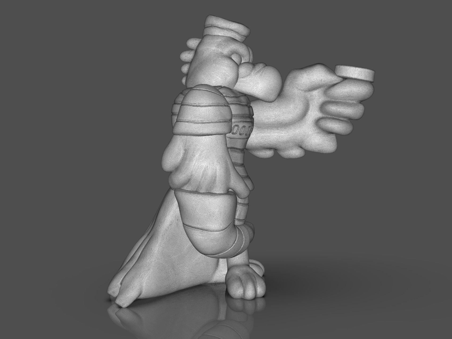 TMNT Parrot 3D print model_11