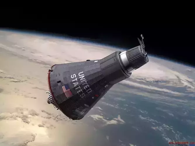 Project Mercury Space Capsule 3D print model