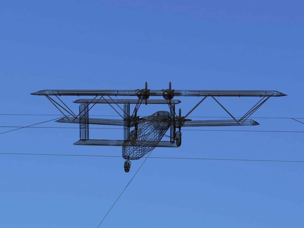 Handley Page HP42 Hannibal V03 3D model_17
