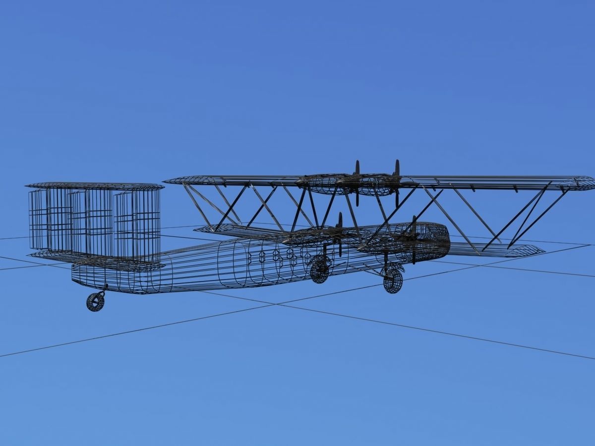 Handley Page HP42 Hannibal V03 3D model_16