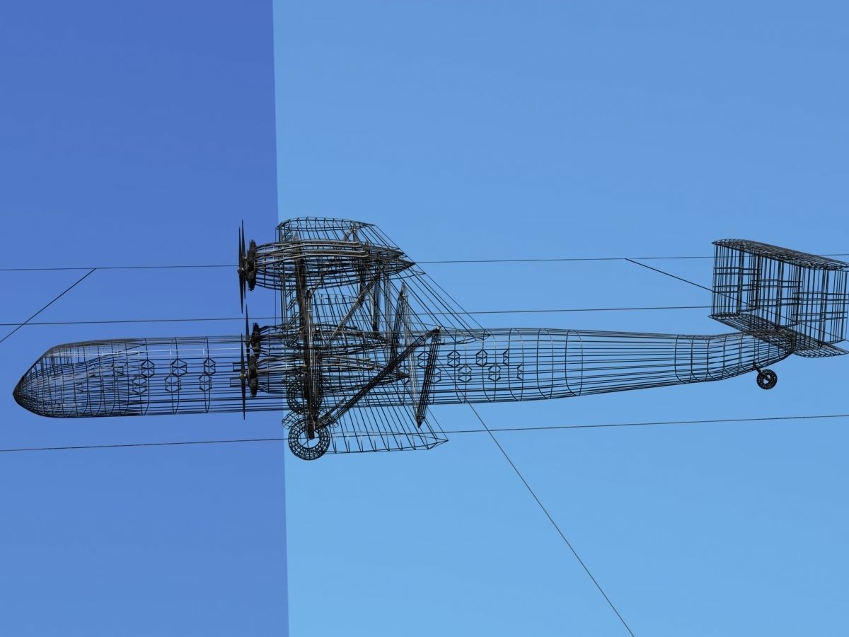 Handley Page HP42 Hannibal V03 3D model_20