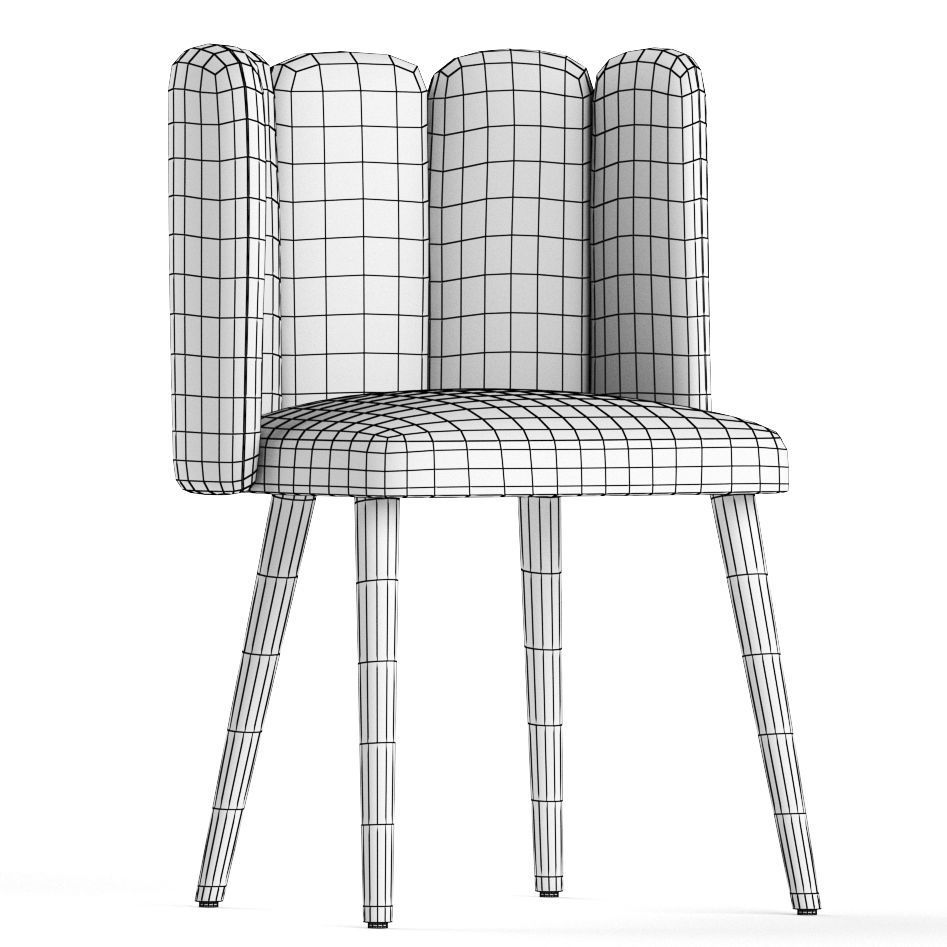 CHAIR VERGNE 3D model_3
