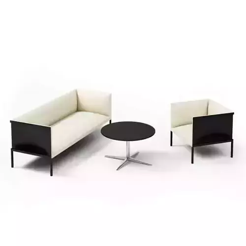 Black And White Furniture Set