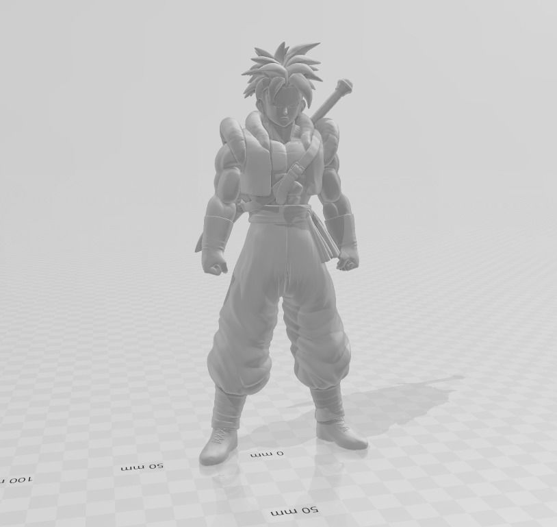 Xeno Gohanks 3D Model 3D print model_1