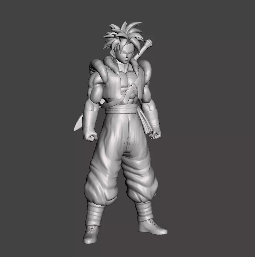 Xeno Gohanks 3D Model 3D print model_0