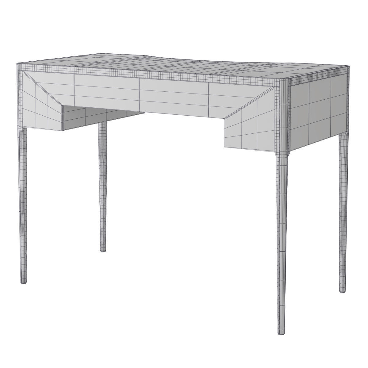 Augousti Melting Vanity Table Low-poly 3D model_7