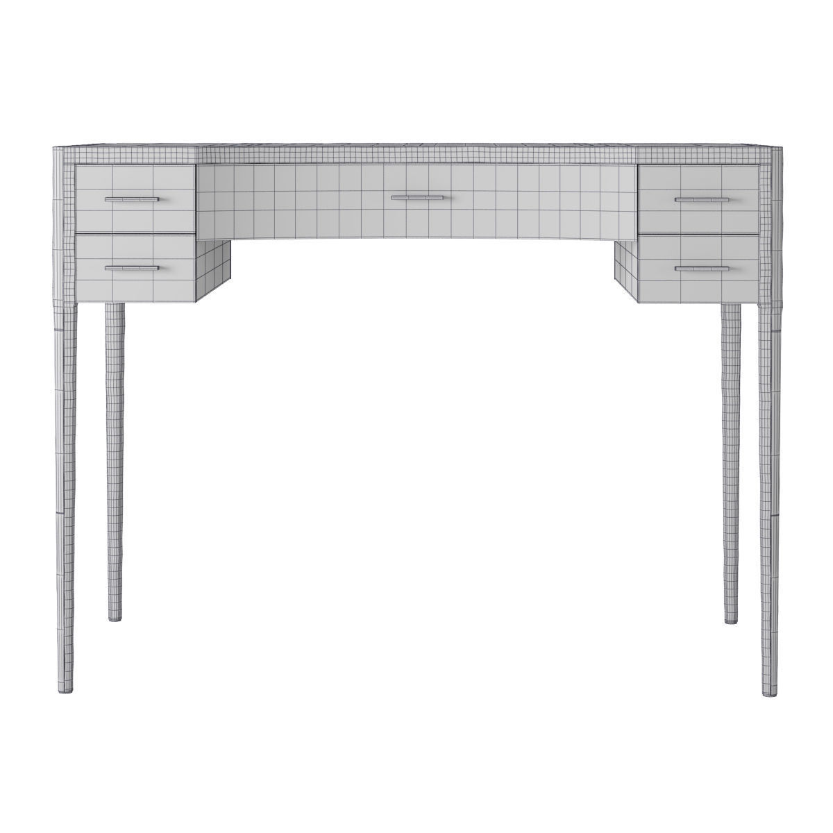 Augousti Melting Vanity Table Low-poly 3D model_5