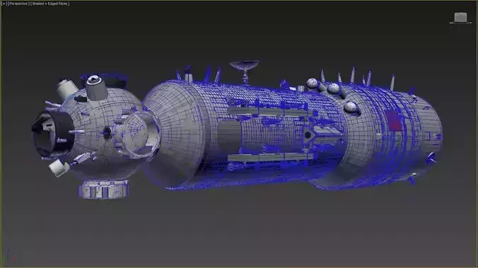 TianHeHao Space Station