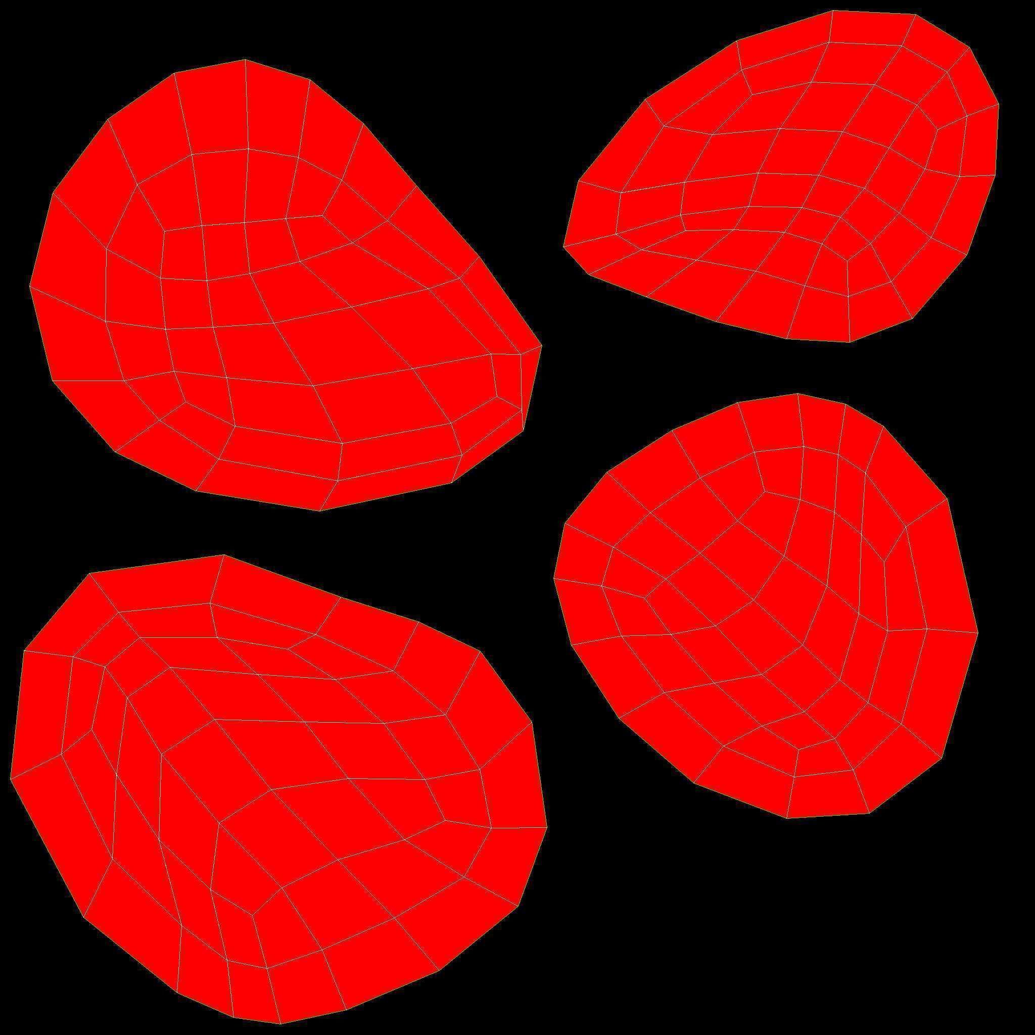 Decorative succulent potted plant 11 3D model_11