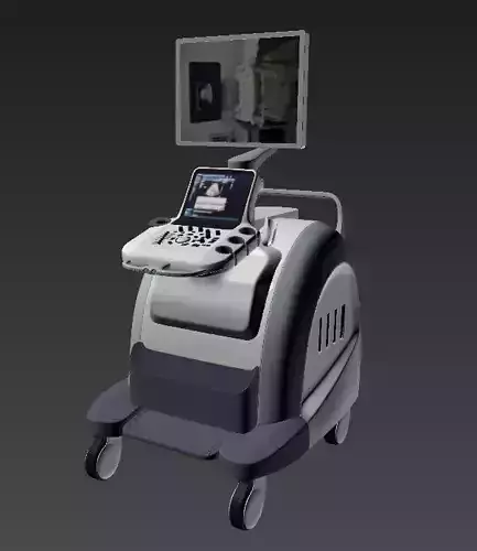 Ultrasonic apparatus 3D model