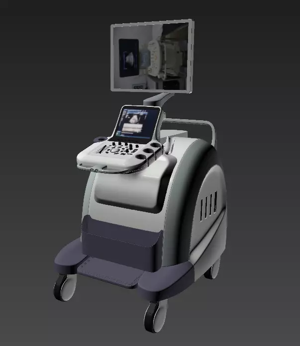 Ultrasonic apparatus 3D model_0