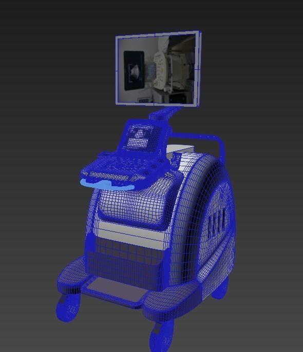 Ultrasonic apparatus 3D model_1