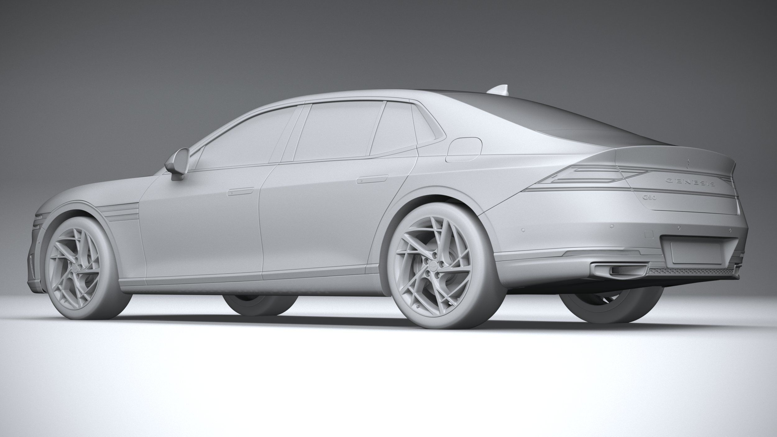 Genesis G90 2023 3D model_21