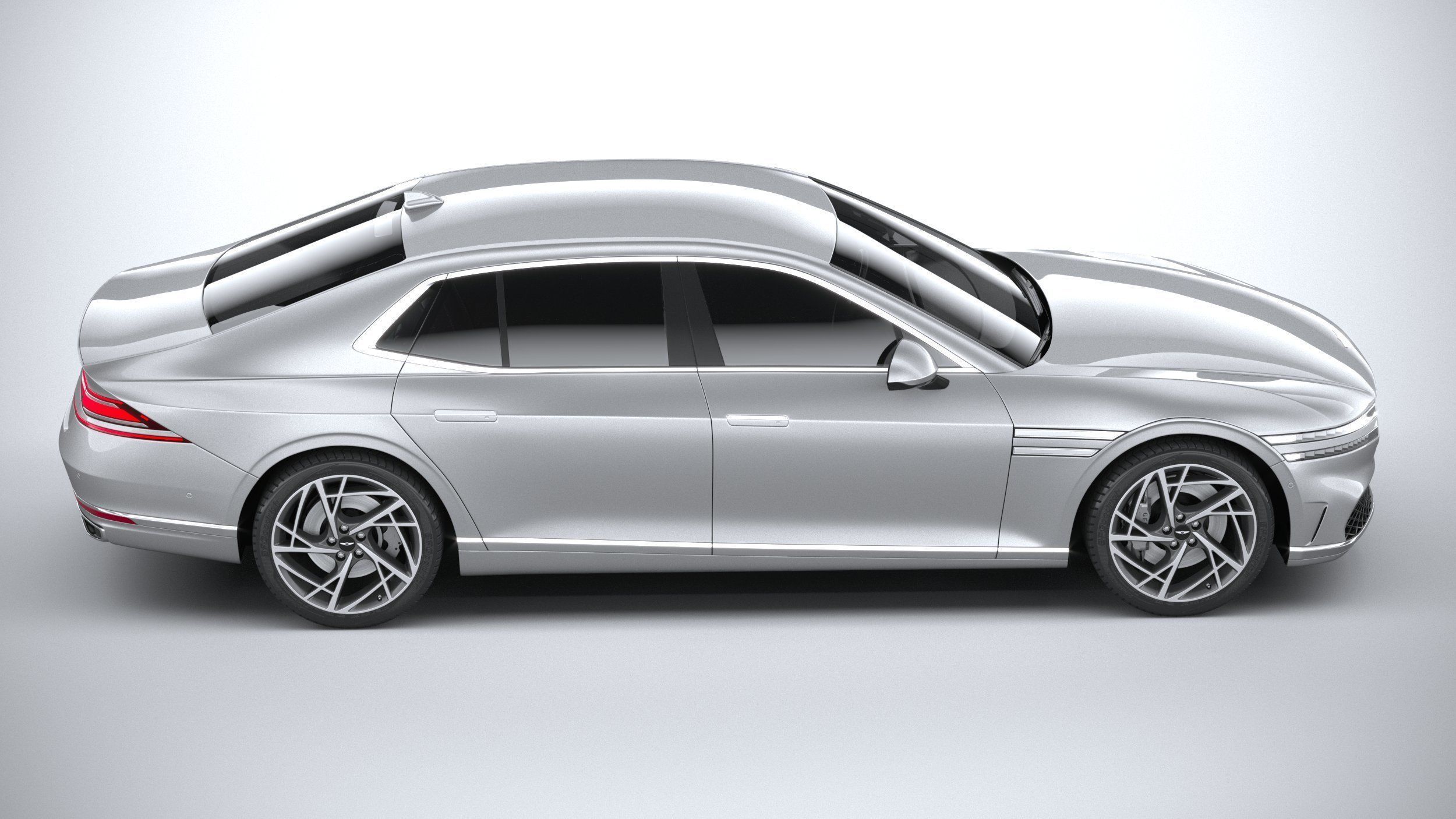 Genesis G90 2023 3D model_11