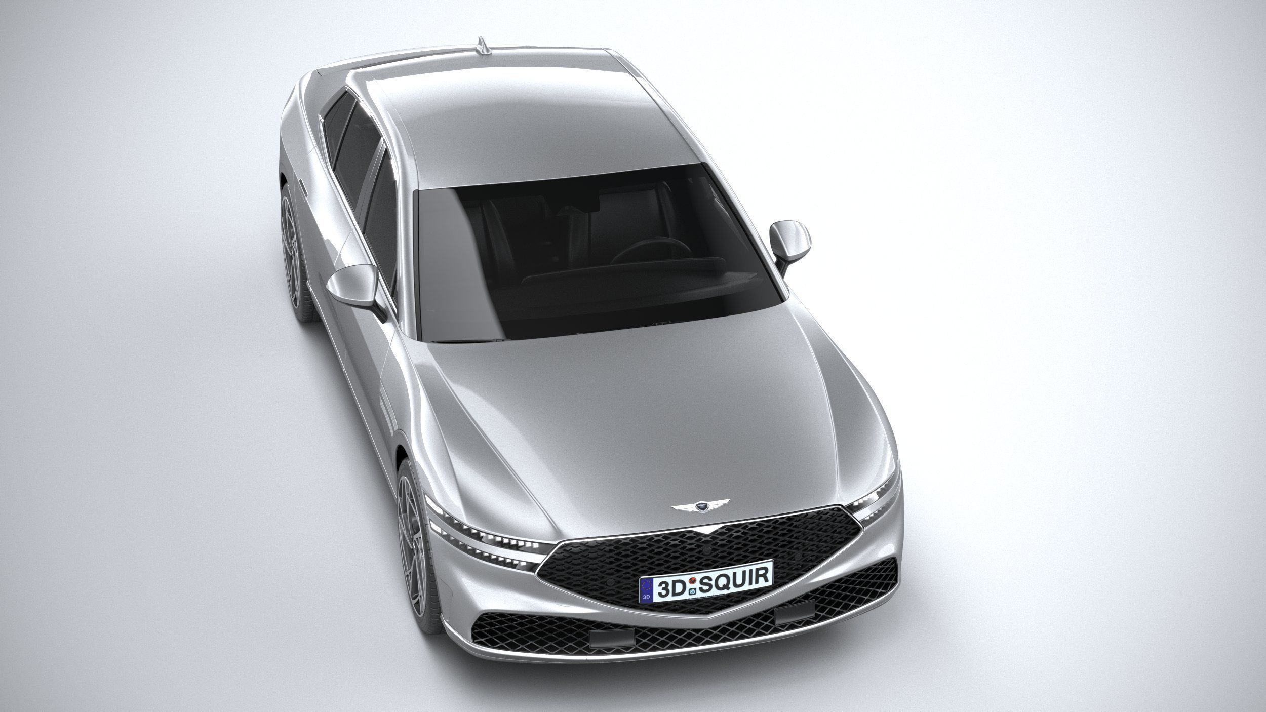 Genesis G90 2023 3D model_12