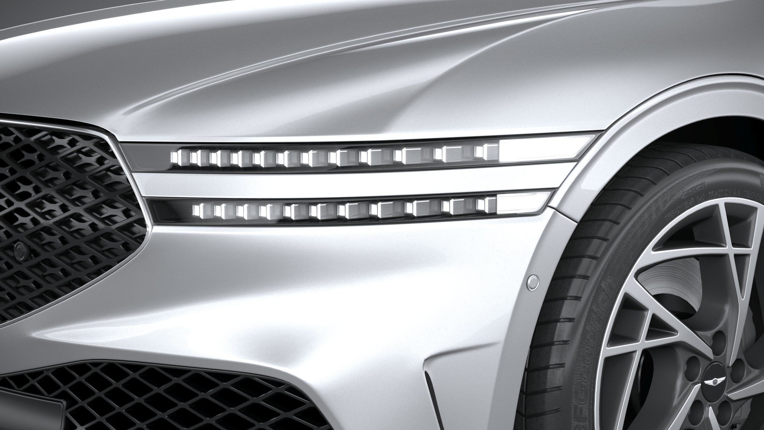 Genesis G90 2023 3D model_14