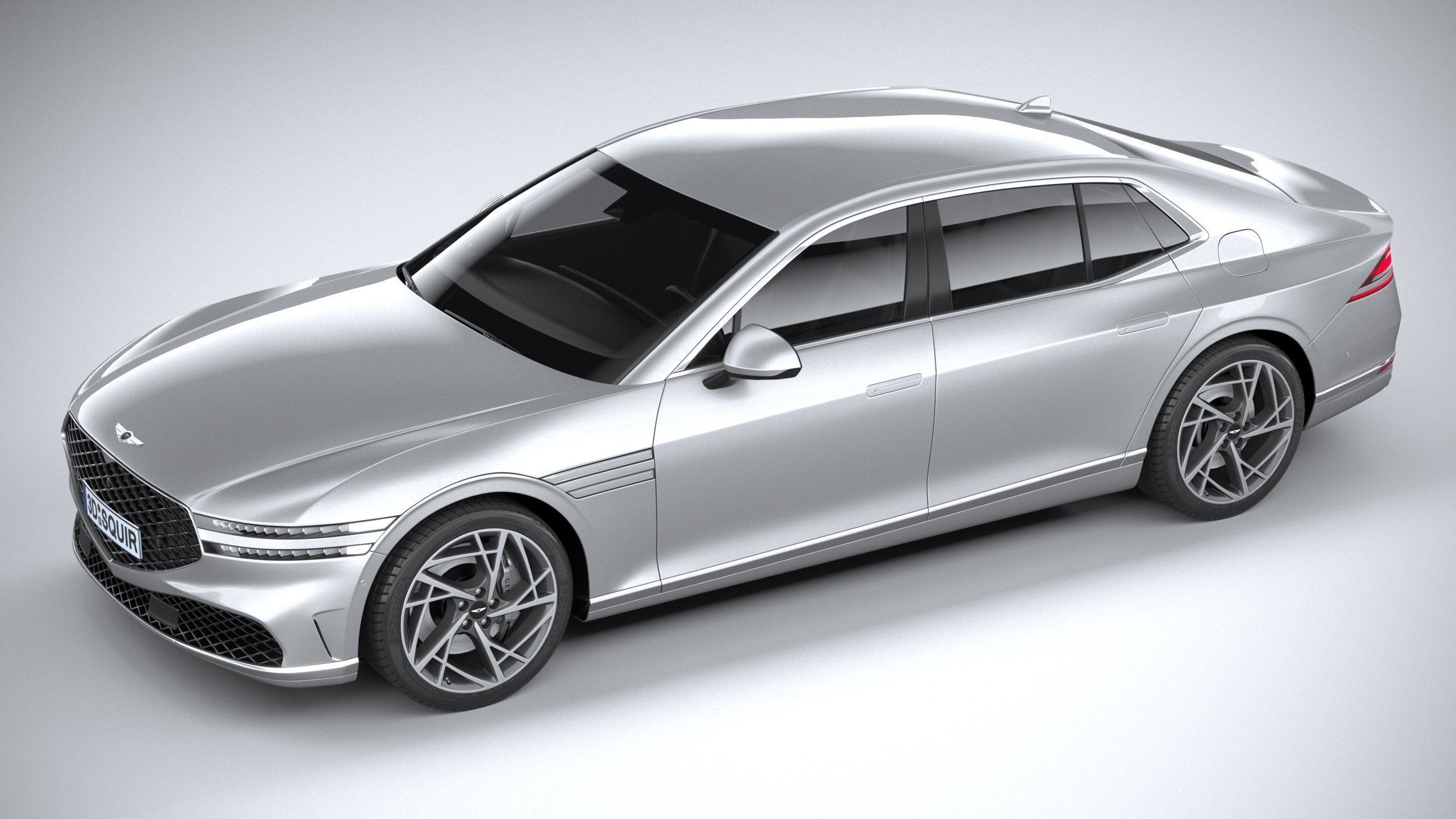 Genesis G90 2023 3D model_7