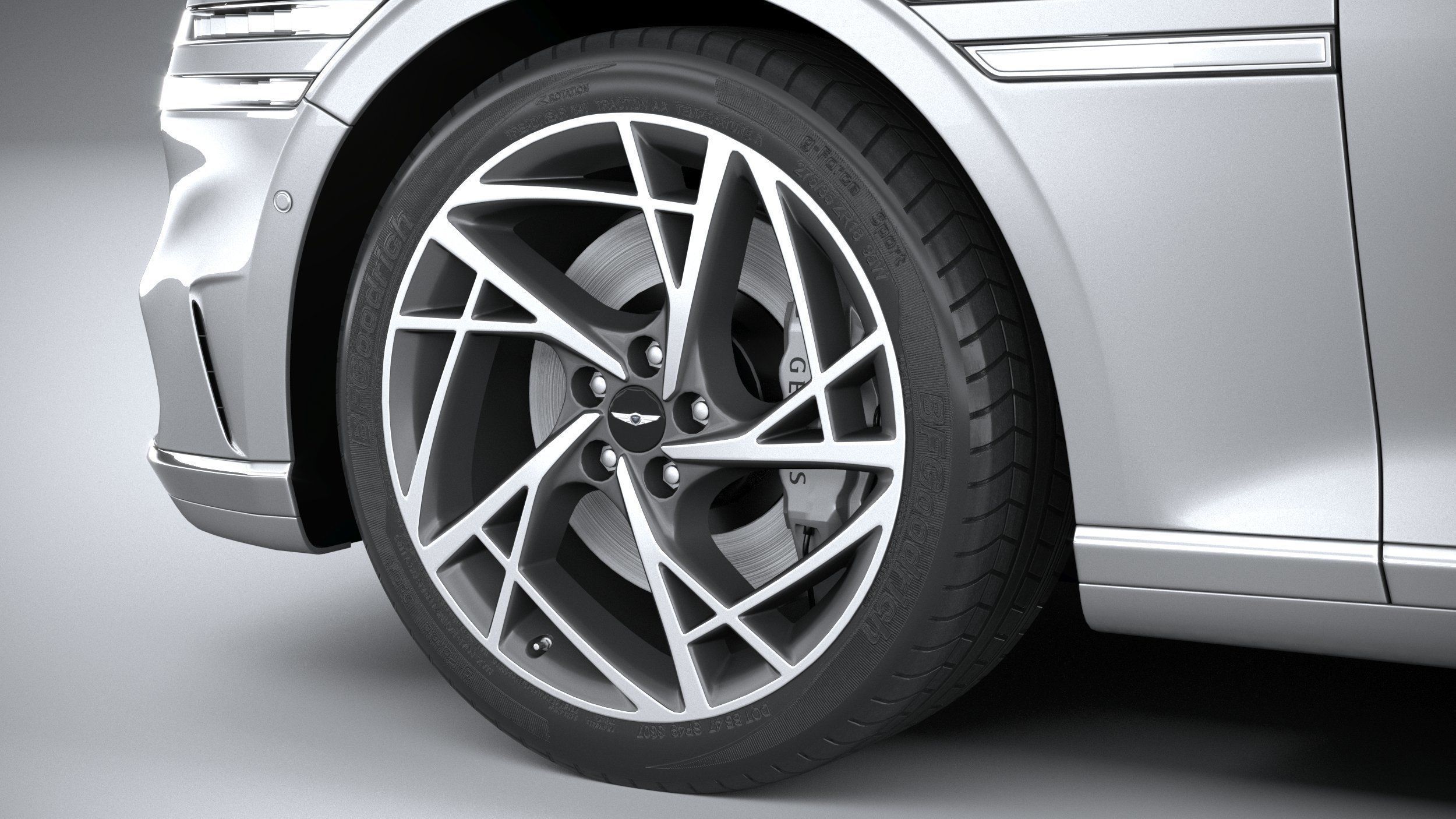 Genesis G90 2023 3D model_16